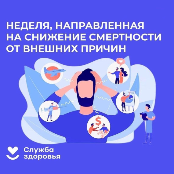 Проводится тематическая неделя, направленная на снижение смертности от внешних причин. Проводится тематическая неделя, направленная на снижение смертности от внешних причин.