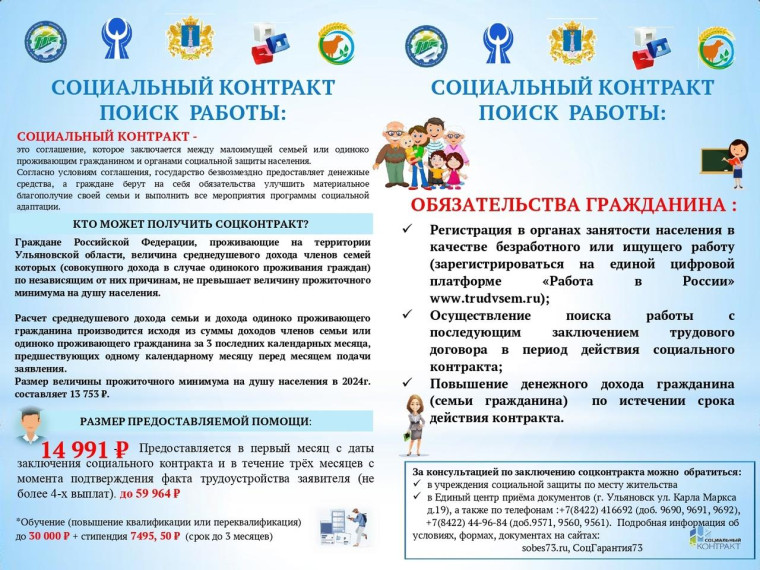 Кто может получить социальный контракт по направлению поиск работы. Кто может получить социальный контракт по направлению поиск работы.